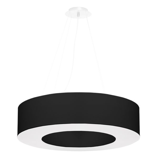 Lampa wisząca Sollux SL.0752 Saturno 70 black