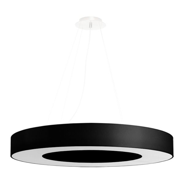 Підвісний світильник Sollux SL.0754 Saturno SLIM 70 black