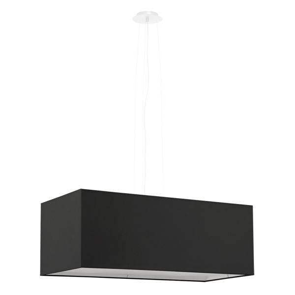 Lampa wisząca Sollux SL.0780 Santa BIS 80 black