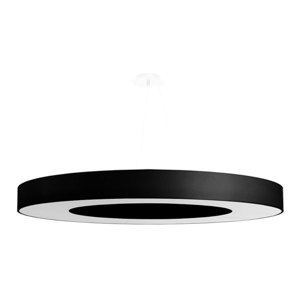 Lampa wisząca Sollux SL.0798 Saturno SLIM 90 black