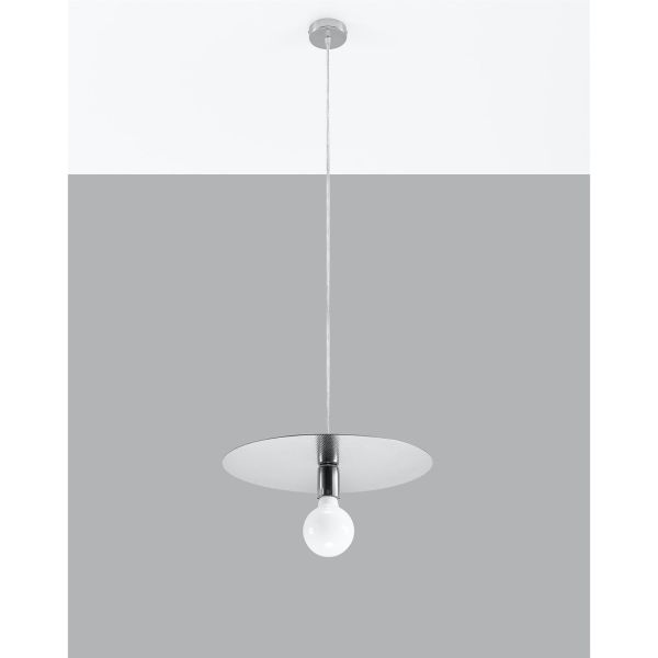 Lampa wisząca Sollux SL.0854 Flavio grey