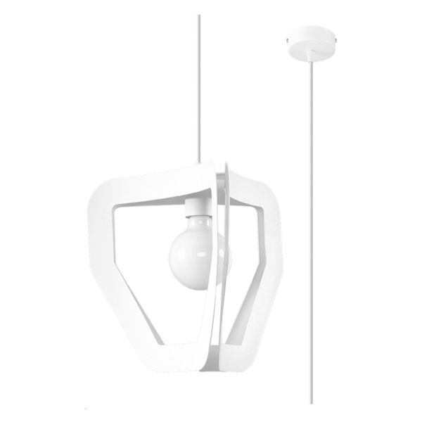 Lampa wisząca Sollux SL.0929 Tres white