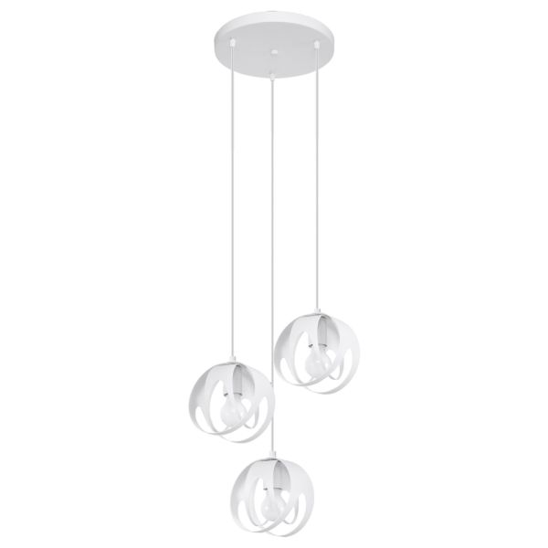 Lampa wisząca Sollux SL.1084 Tulos 3P white