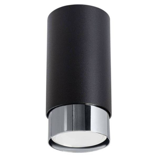 Точковий світильник Sollux SL.1408 Nero 12.5 Black/Chrom