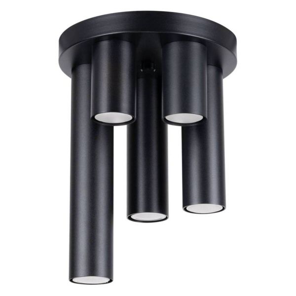 Żyrandol Sollux SL.1467 Lagos 5P white Black