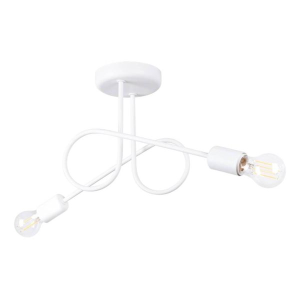 Żyrandol Sollux SL.1471 Loop 2 White