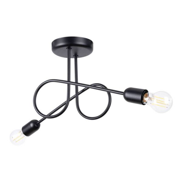 Żyrandol Sollux SL.1472 Loop 2 Black