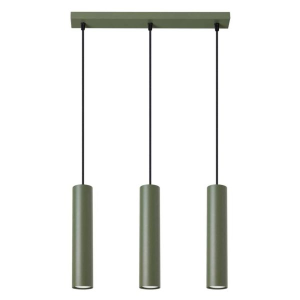 Підвісний світильник Sollux SL.1486 Lagos 3L Olive Green