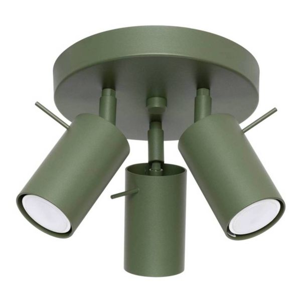Спот Sollux SL.1503 Ring 3P Olive Green