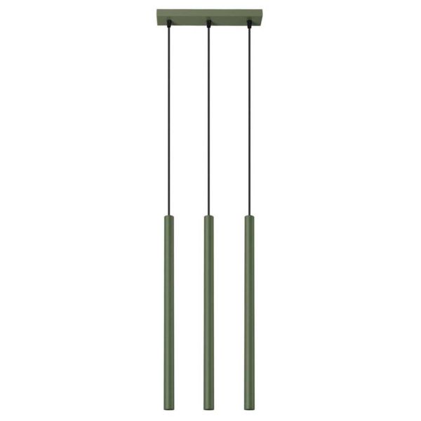Lampa wisząca Sollux SL.1521 Pastelo 3P Olive Green