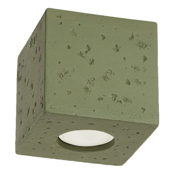Точковий світильник Sollux SL.1845 Quad Beton Zielona Oliwka