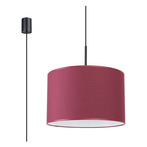 Lampa wisząca Sollux SL.1852 Nevia Burgund