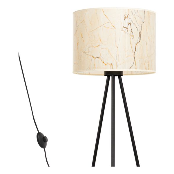 Торшер Sollux SL.1854 Nevia Beżowy Marmur