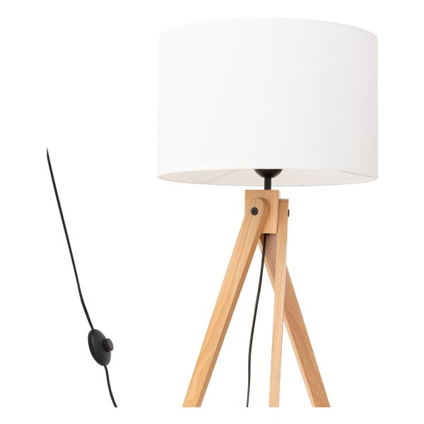 Lampa podłogowa Sollux SL.1908 Natt Biała