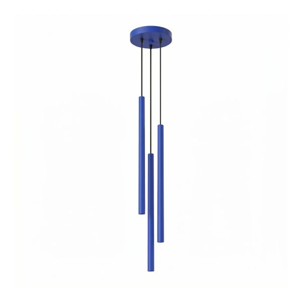 Lampa wisząca Sollux SL.2127 Pastelo 3P ultramaryna