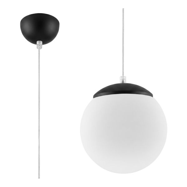 Lampa wisząca Sollux SL.2210 Ugo 20 czarna