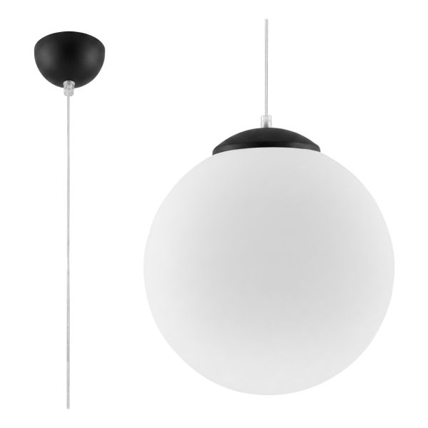 Lampa wisząca Sollux SL.2211 Ugo 30 czarna