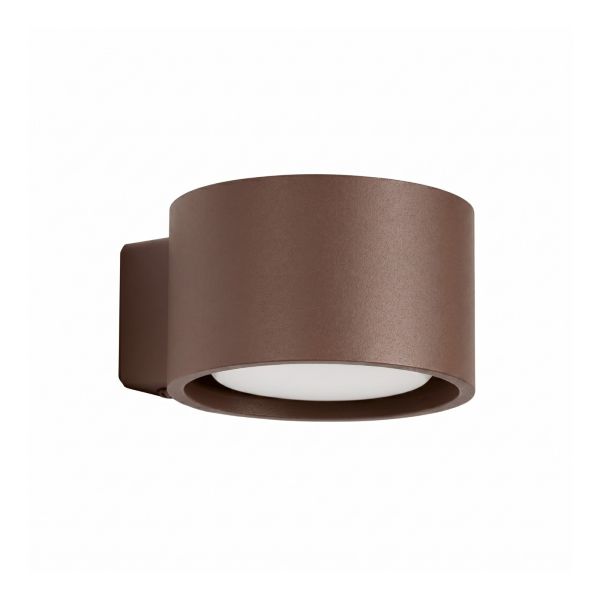Lampa ścienna Sollux SL.2481 Modo 1 brązowy Gx53