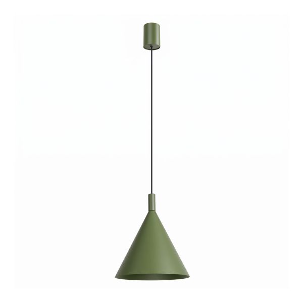 Lampa wisząca Sollux SL.2525 Nox 25 zielona oliwka