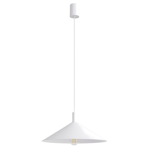 Lampa wisząca Sollux SL.2536 Nox 40 biała