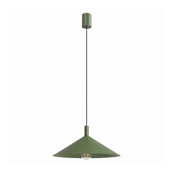 Lampa wisząca Sollux SL.2540 Nox 40 zielona oliwka