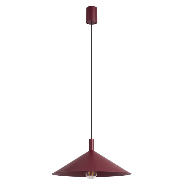 Lampa wisząca Sollux SL.2543 Nox 40 burgund