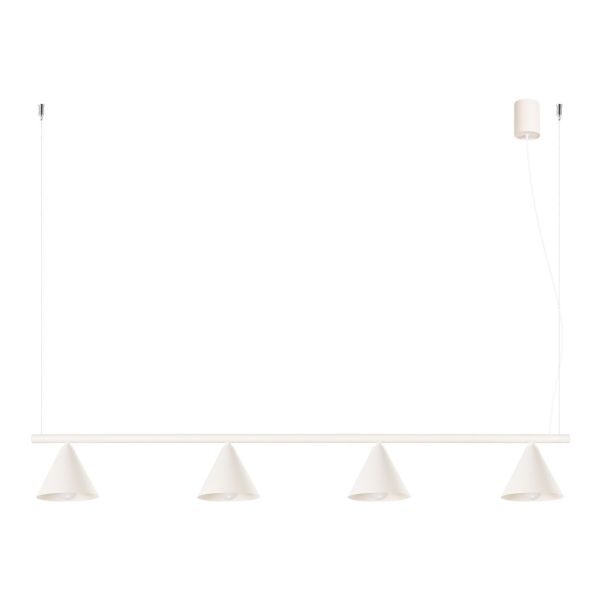 Lampa wisząca Sollux SL.2554 Nox 4L beżowa