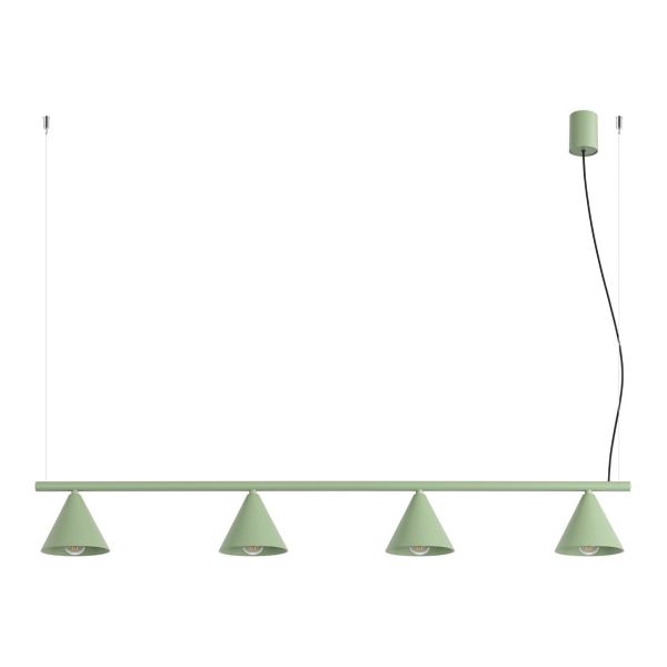 Lampa wisząca Sollux SL.2561 Nox 4L szałwiowa