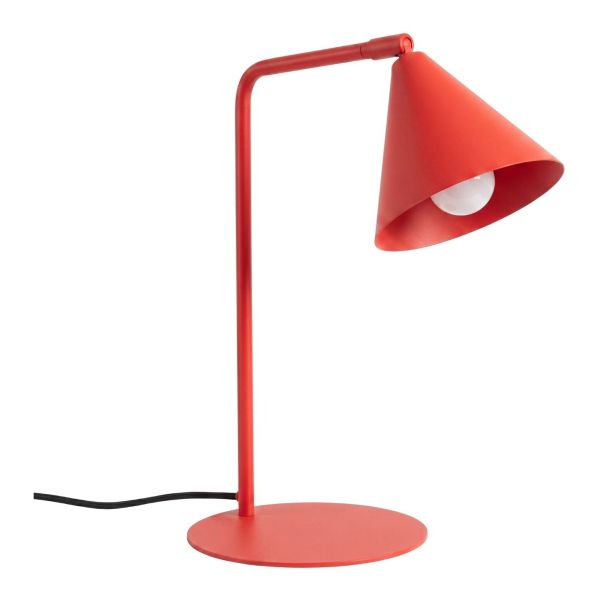 Lampa stołowa Sollux SL.2578 Nox czerwona