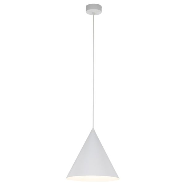 Lampa wisząca TK Lighting 10008 Cono White 1 M