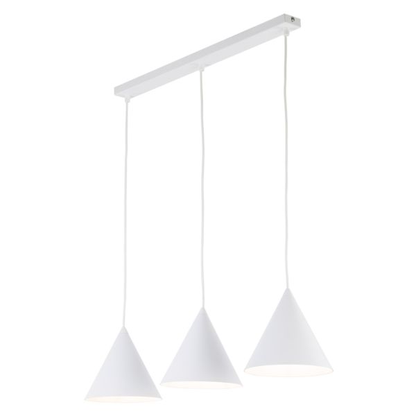 Lampa wisząca TK Lighting 10011 Cono White 3