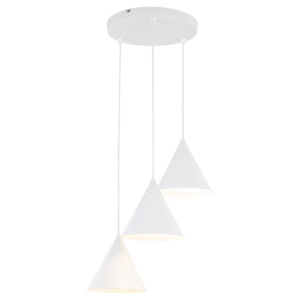 Lampa wisząca TK Lighting 10012 Cono White 3