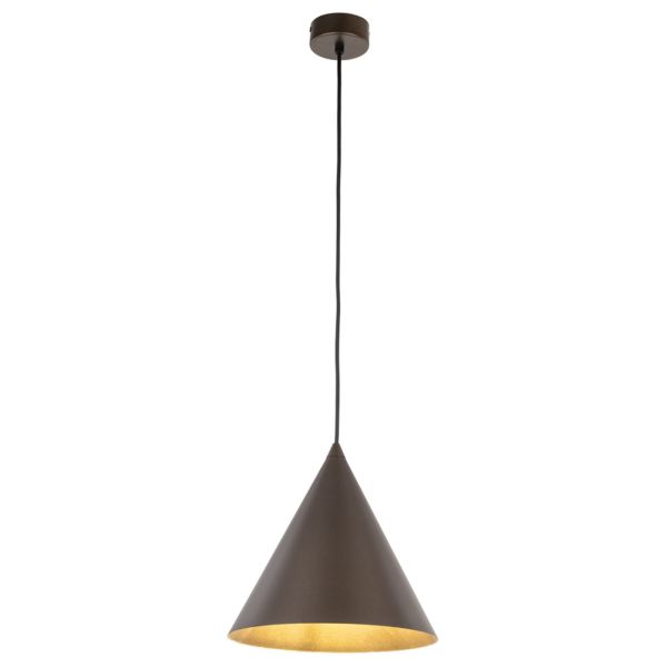 Lampa wisząca TK Lighting 10037 Cono Brown 1 M