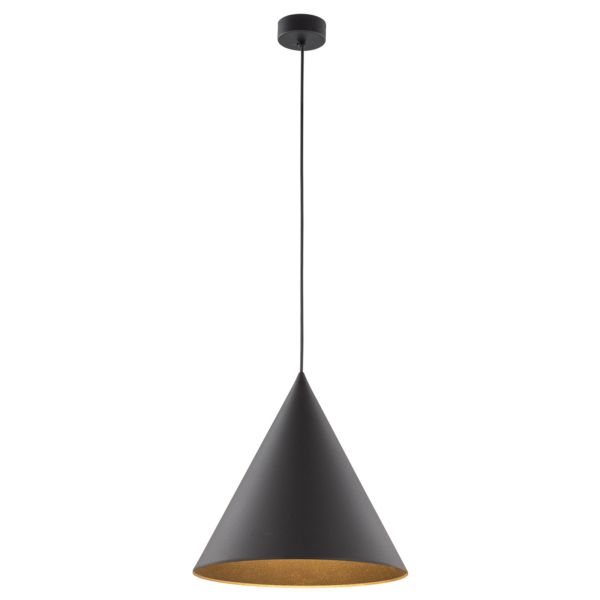 Lampa wisząca TK Lighting 10057 Cono Black 1 L