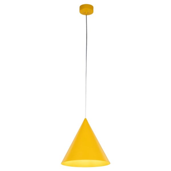 Lampa wisząca TK Lighting 10066 Cono Yellow 1 M