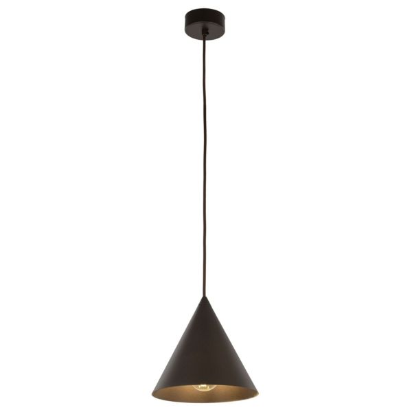 Підвісний світильник TK Lighting 10073 Cono Brown 1 S