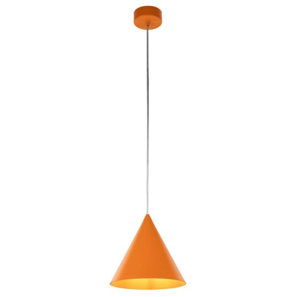 Lampa wisząca TK Lighting 10075 Cono Orange 1 S