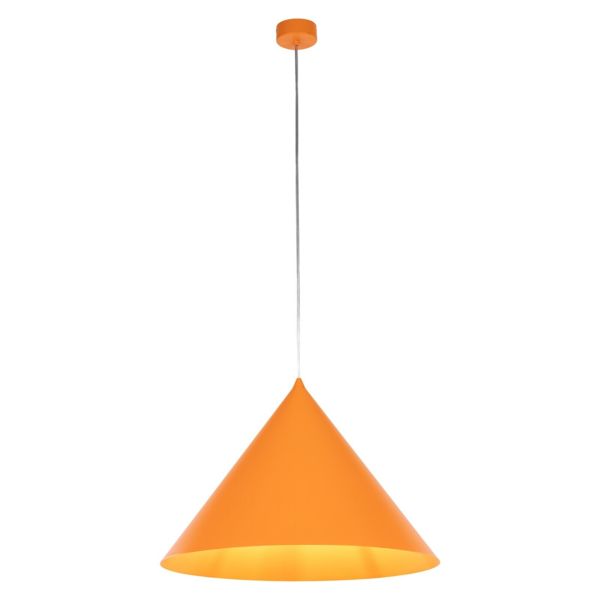 Lampa wisząca TK Lighting 10088 Cono Orange 1 XL