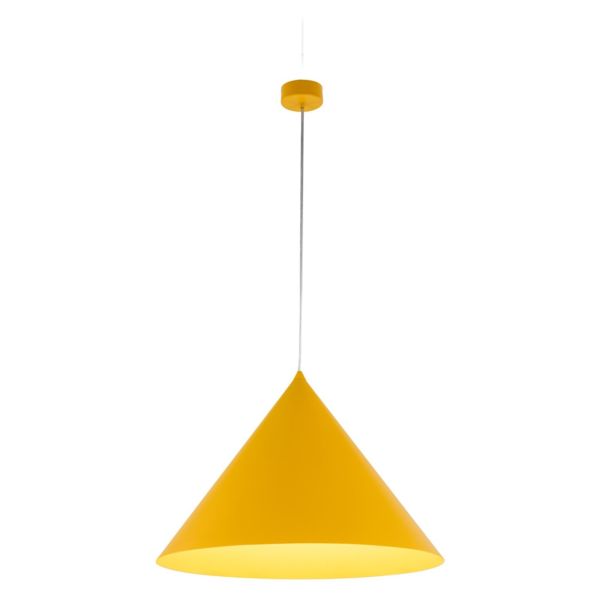 Lampa wisząca TK Lighting 10090 Cono Yellow 1 XL