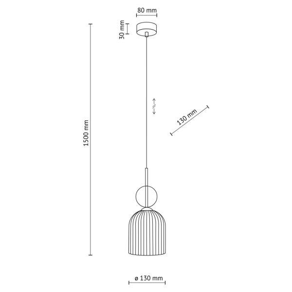 Zdjęcie produktu TK Lighting 11020 Sophia Cognac White