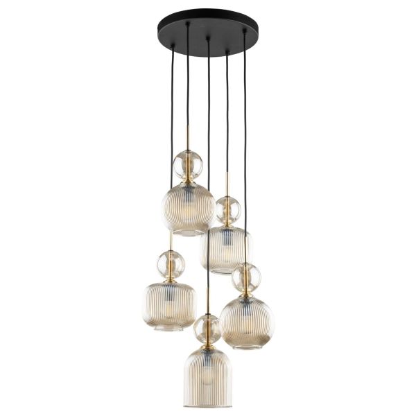 Lampa wisząca TK Lighting 11043 Sophia Cognac