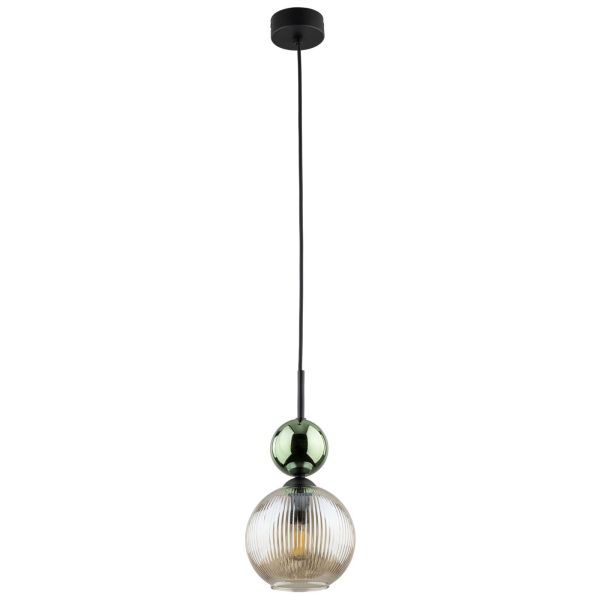 Підвісний світильник TK Lighting 11145 Sophia Green Cognac