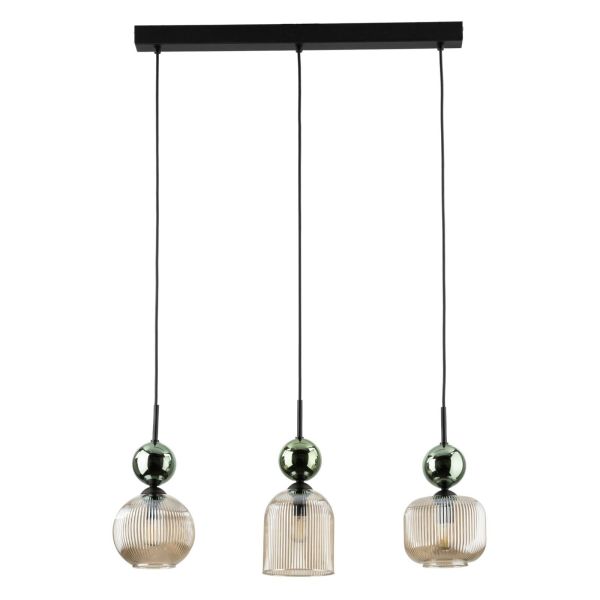 Lampa wisząca TK Lighting 11147 Sophia Green Cognac