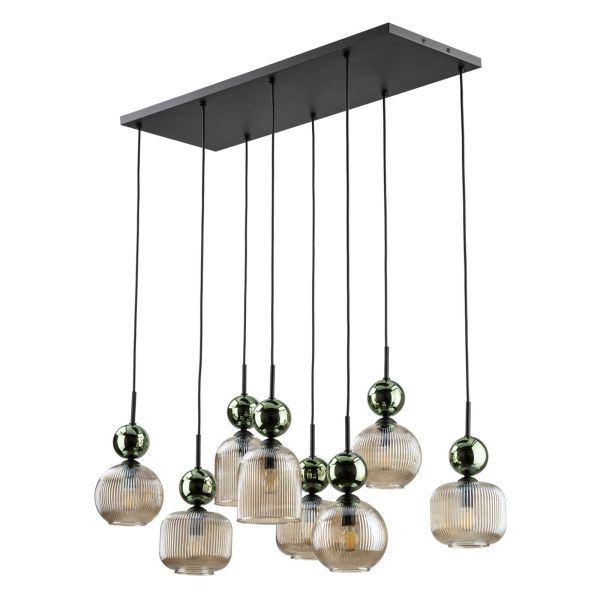 Lampa wisząca TK Lighting 11151 Sophia Green Cognac
