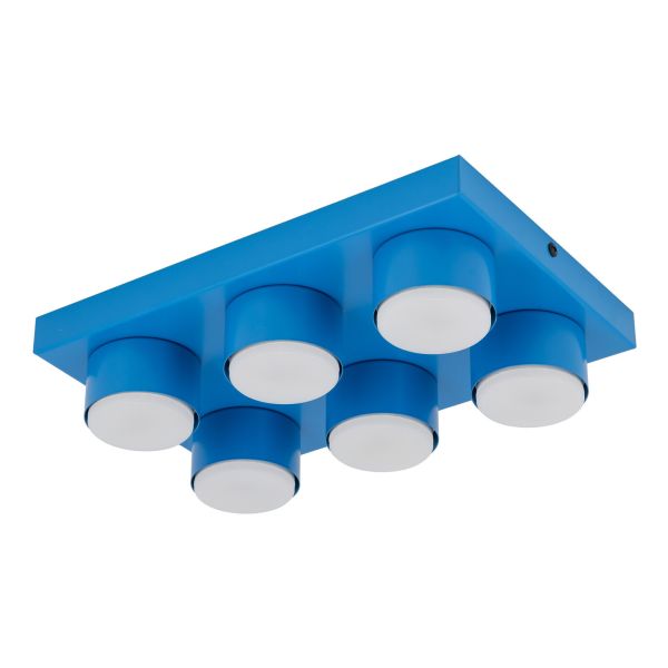 Żyrandol TK Lighting 11285 Brix Blue