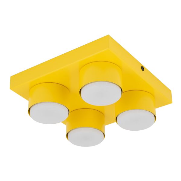 Żyrandol TK Lighting 11290 Brix Yellow