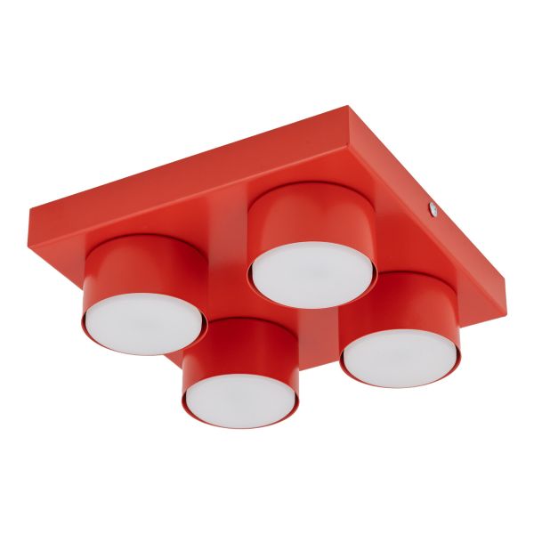 Żyrandol TK Lighting 11293 Brix Red