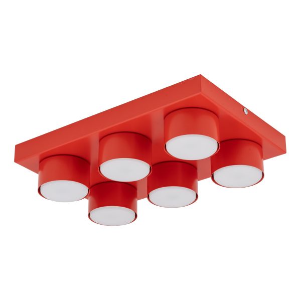 Żyrandol TK Lighting 11294 Brix Red