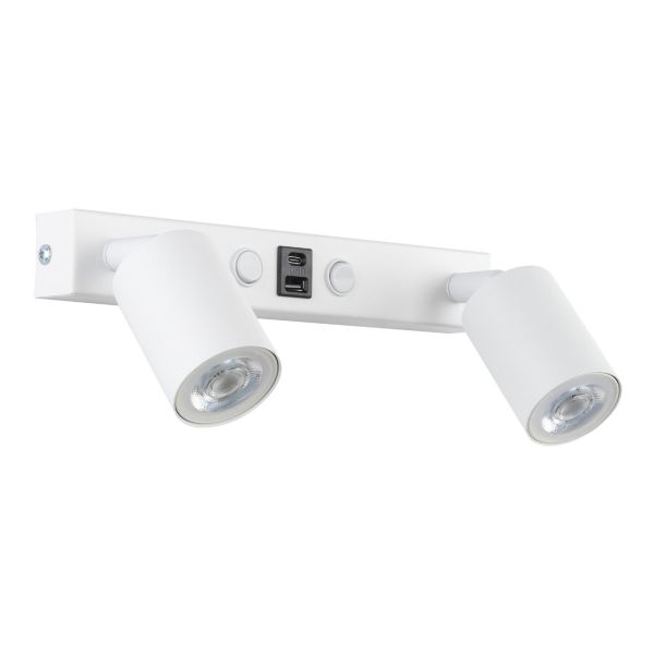 Spot TK Lighting 11355 Nex White / USB