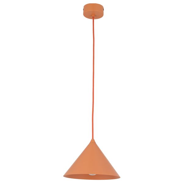 Lampa wisząca TK Lighting 11383 Cono S Salmon